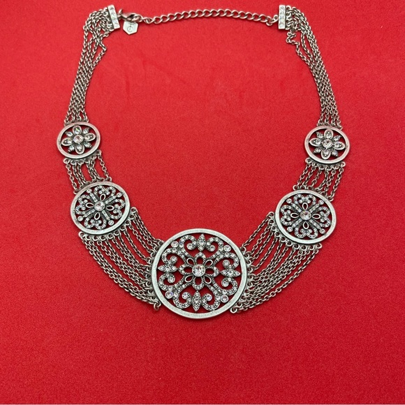 Touchstone Crystal Angelique Collar Necklace - Picture 3 of 8